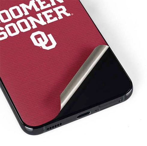 University of Oklahoma Boomer Sooner Galaxy S22 Plus Skin